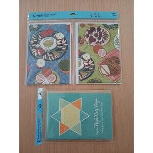 NEW Hallmark Rosh Hashanah Greeting Cards & Envelopes Jewish New Year 2-6 packs